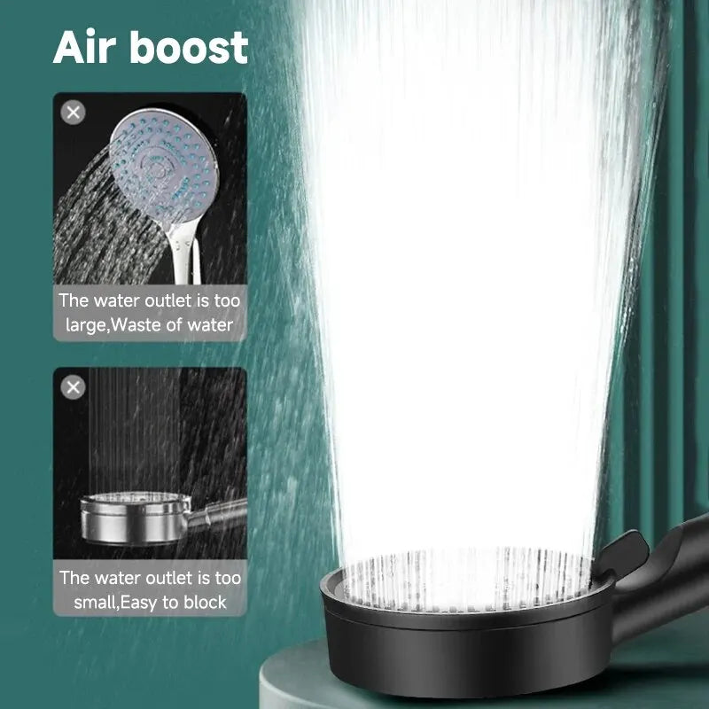 5-Mode High Pressure Shower Head
