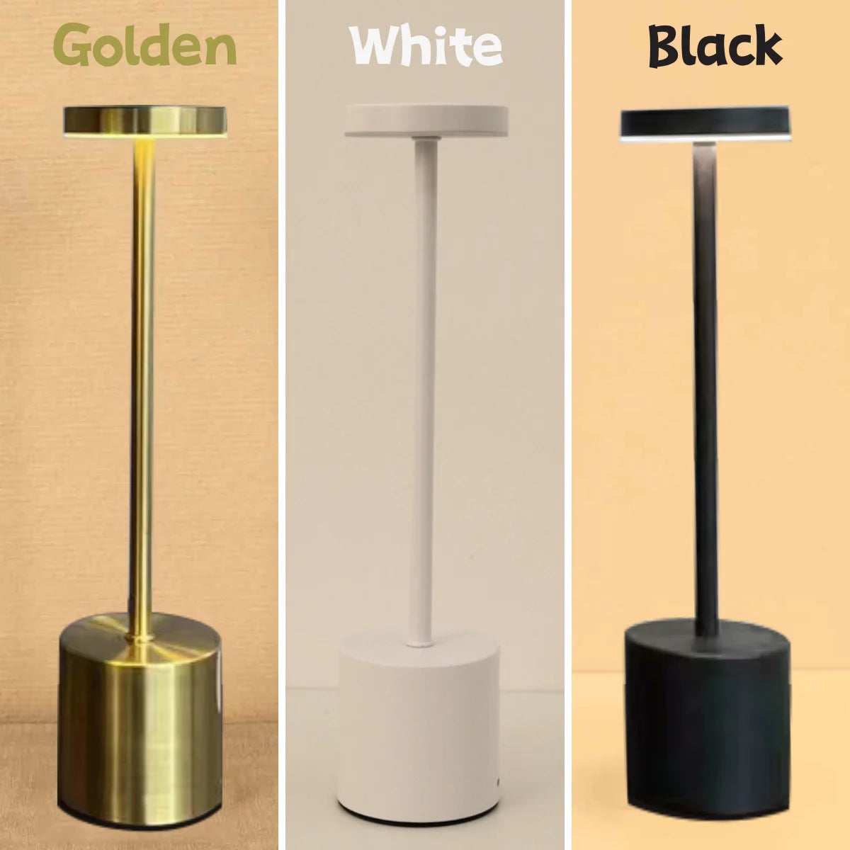 LED Metal Table Lamp