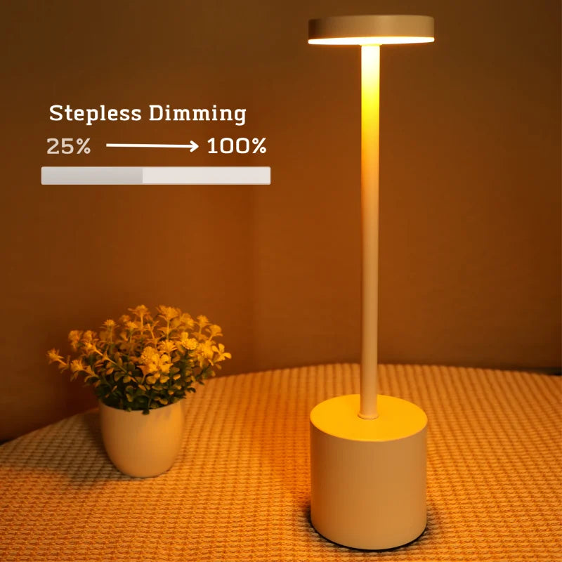 LED Metal Table Lamp