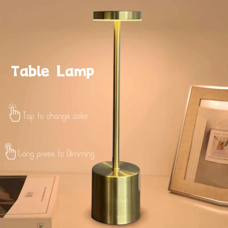 LED Metal Table Lamp