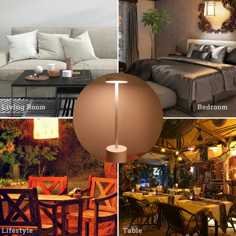 LED Metal Table Lamp