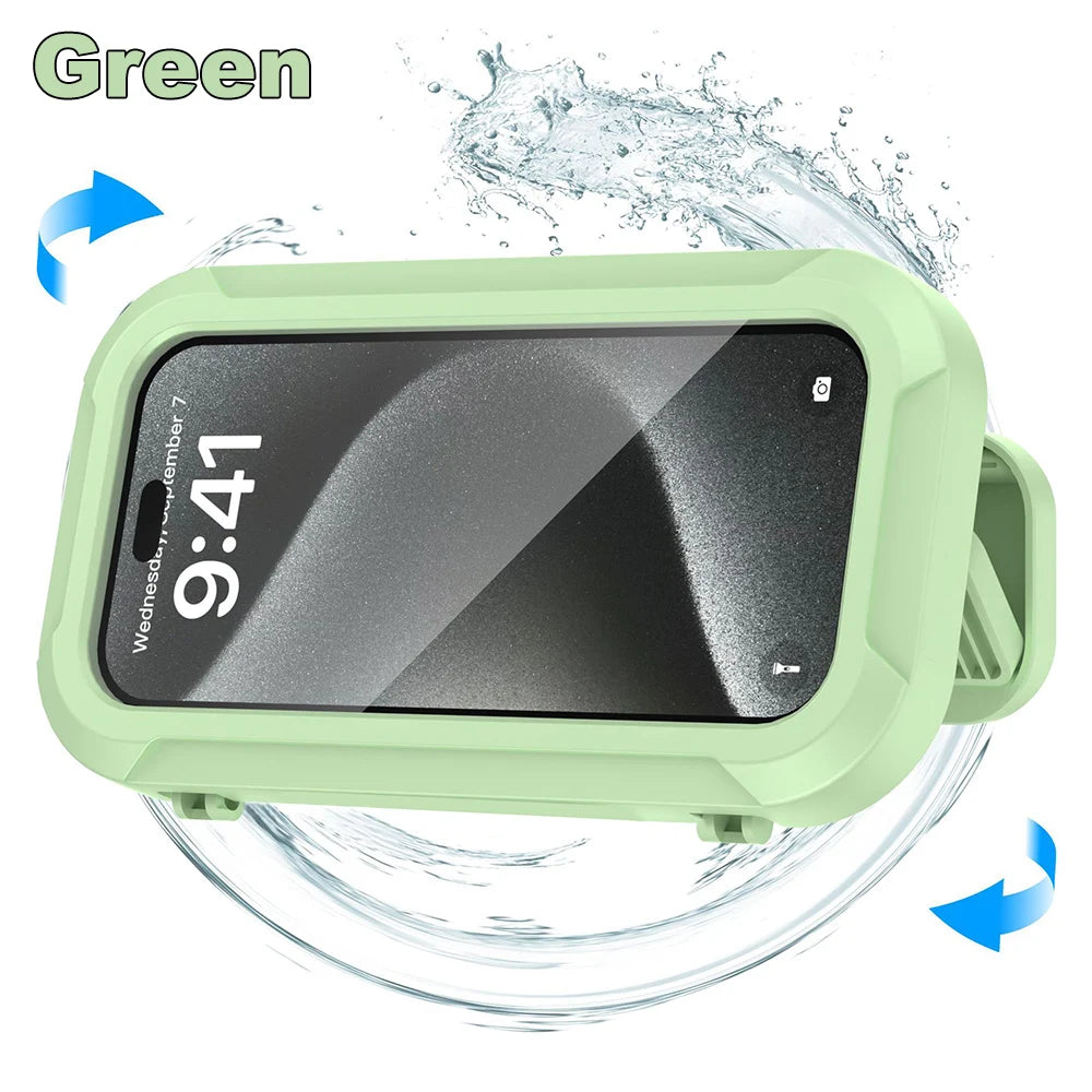 Waterproof Adjustable Shower Phone Holder