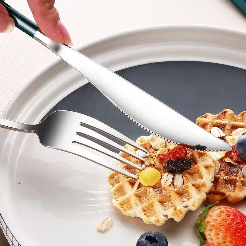Portable Stainless Steel Tableware Set