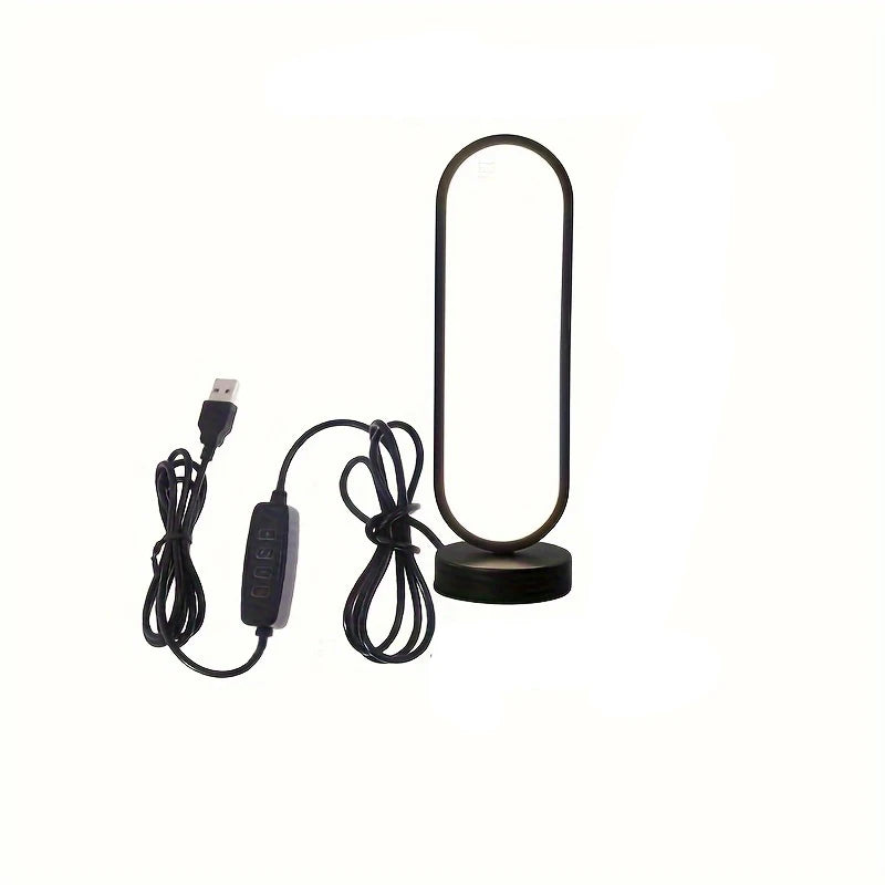 LED Ring Lamp with Three-Color Dimming