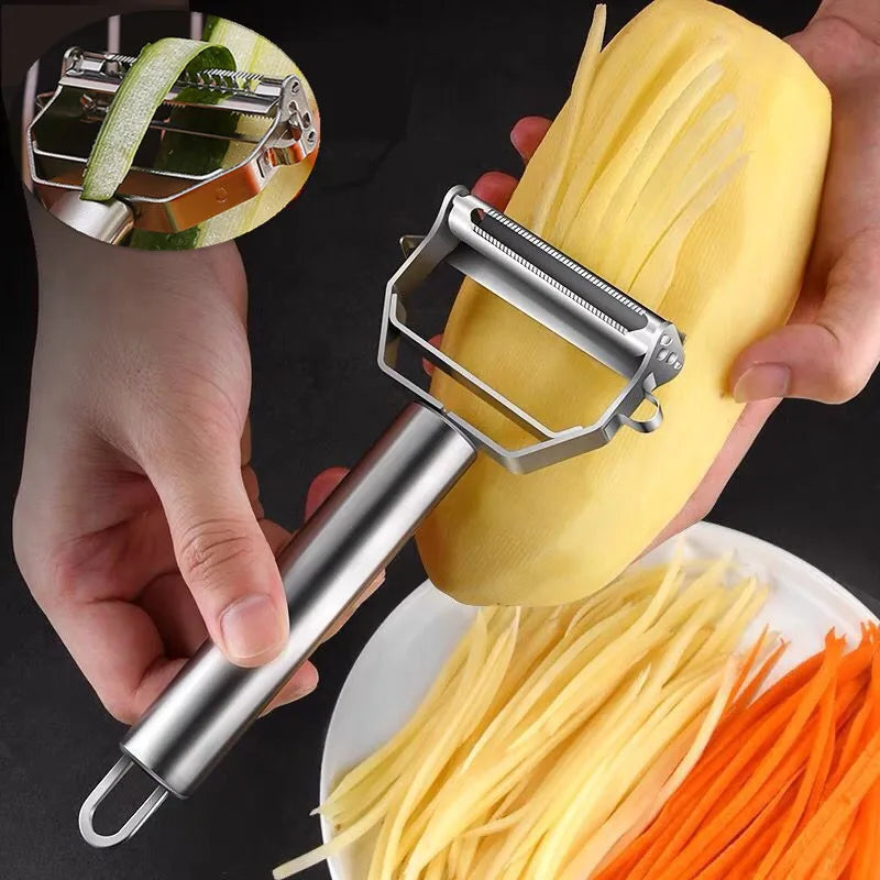 Double-Head Stainless Steel Vegetable Peeler