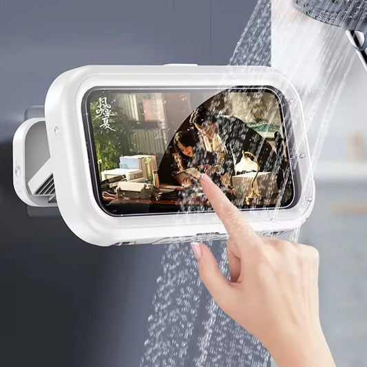 Waterproof Adjustable Shower Phone Holder