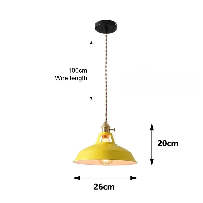 Retro Industrial Pendant Lights
