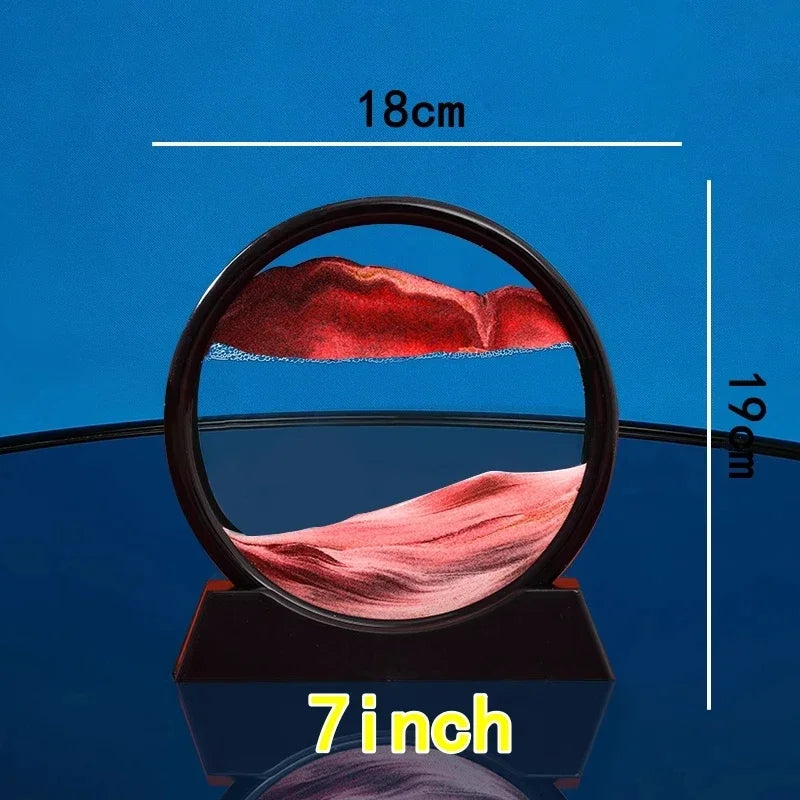 3D Moving Sand Art Picture Hourglass Craft