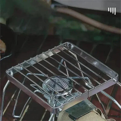 Portable Folding Stainless Steel Stove Holder