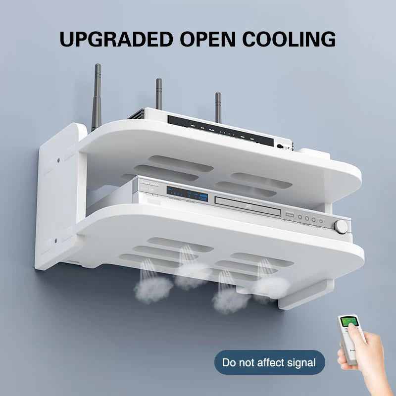 Wall Mount Wi-Fi Shelf