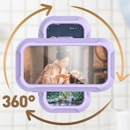 Waterproof Adjustable Shower Phone Holder