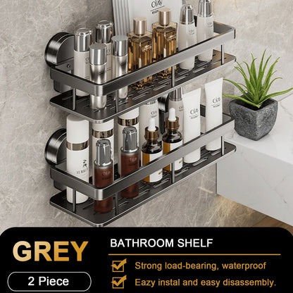 Suction Cup Bathroom Shelf