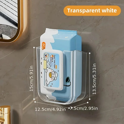 Non-Perforated Wall Mounted Wet Tissue Storage Box