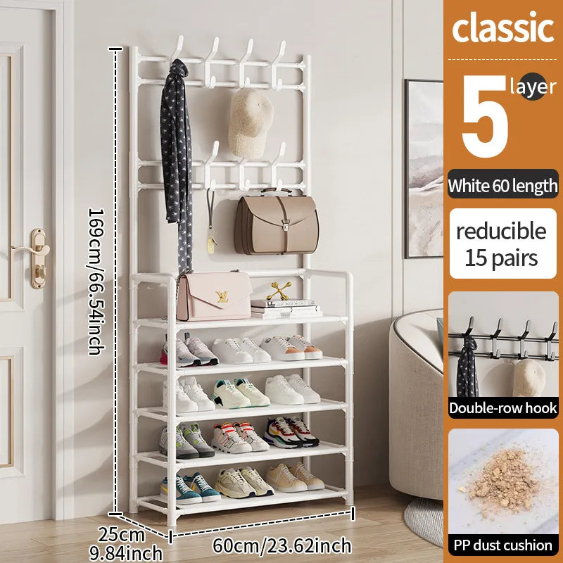 Multi-Layer DIY Shoe Rack Organizer