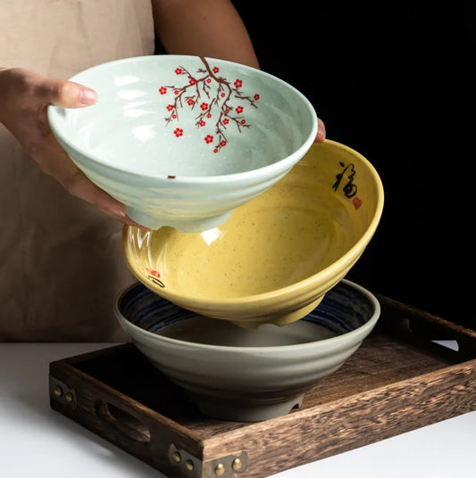 Japanese Style Melamine Noodle Soup Bowl