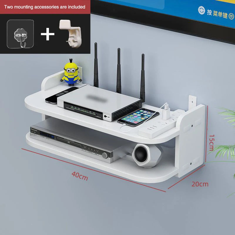 Wall Mount Wi-Fi Shelf