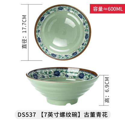 Japanese Style Melamine Noodle Soup Bowl