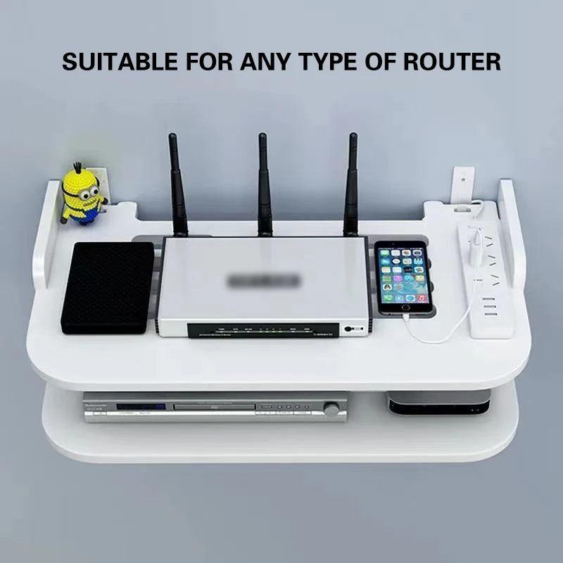 Wall Mount Wi-Fi Shelf