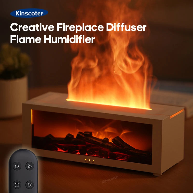 Creative Fireplace Aroma Humidifier