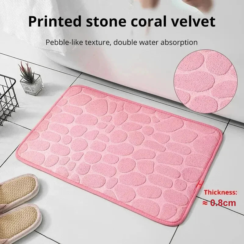 Embossed Fiber Anti-Slip Mat