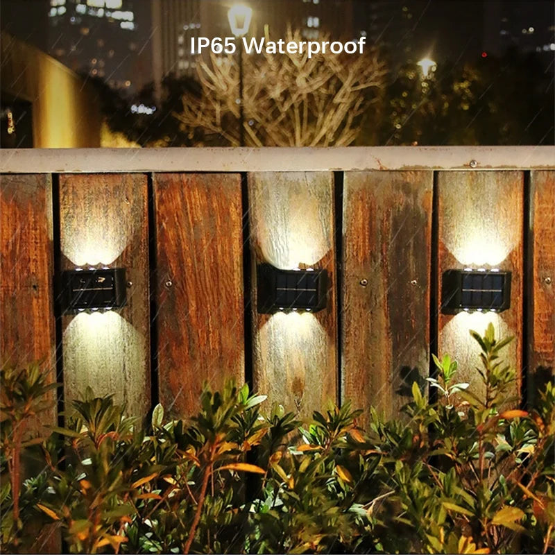 6LED Solar Wall Lights
