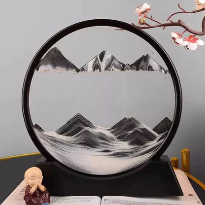3D Moving Sand Art Picture Hourglass Craft