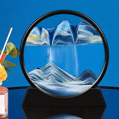 3D Moving Sand Art Picture Hourglass Craft