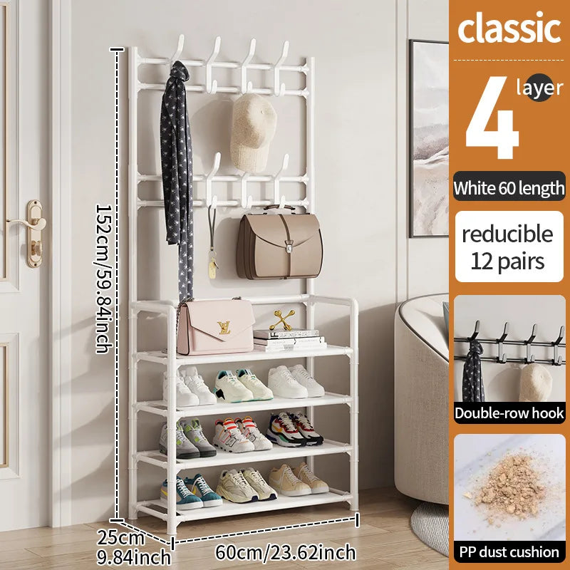 Multi-Layer DIY Shoe Rack Organizer