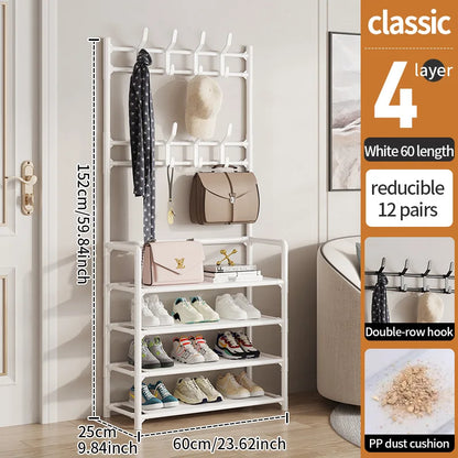 Multi-Layer DIY Shoe Rack Organizer