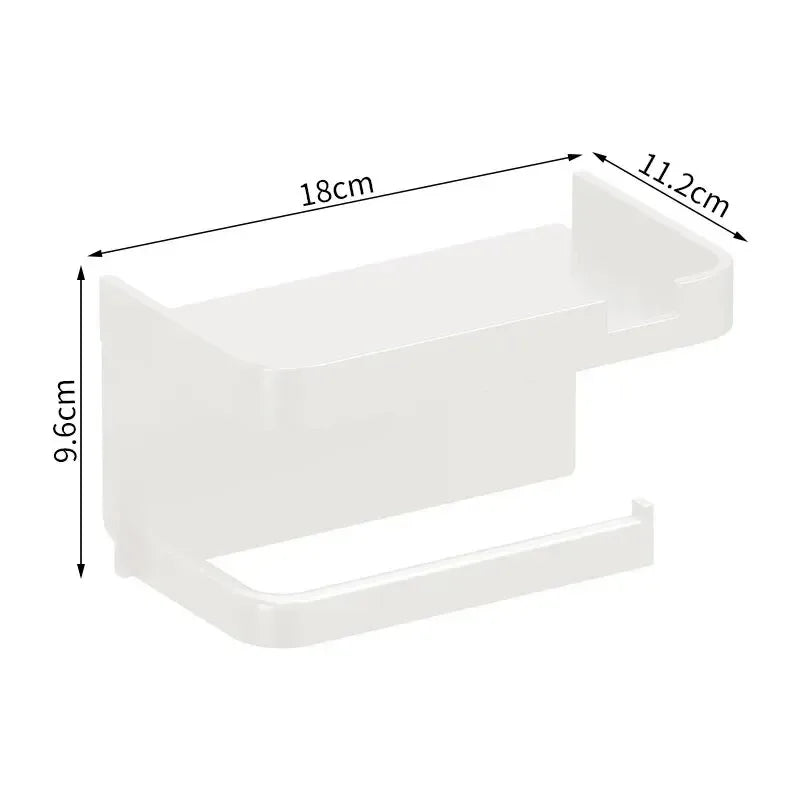 Wall-Mounted Toilet Paper Holder
