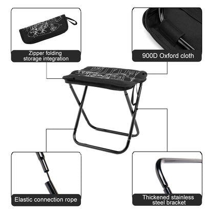 Foldable Camping Stool Lightweight Chair