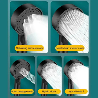 5-Mode High Pressure Shower Head