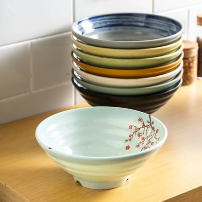 Japanese Style Melamine Noodle Soup Bowl