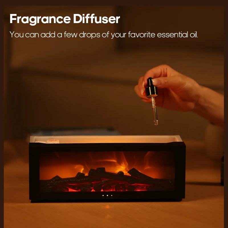 Creative Fireplace Aroma Humidifier