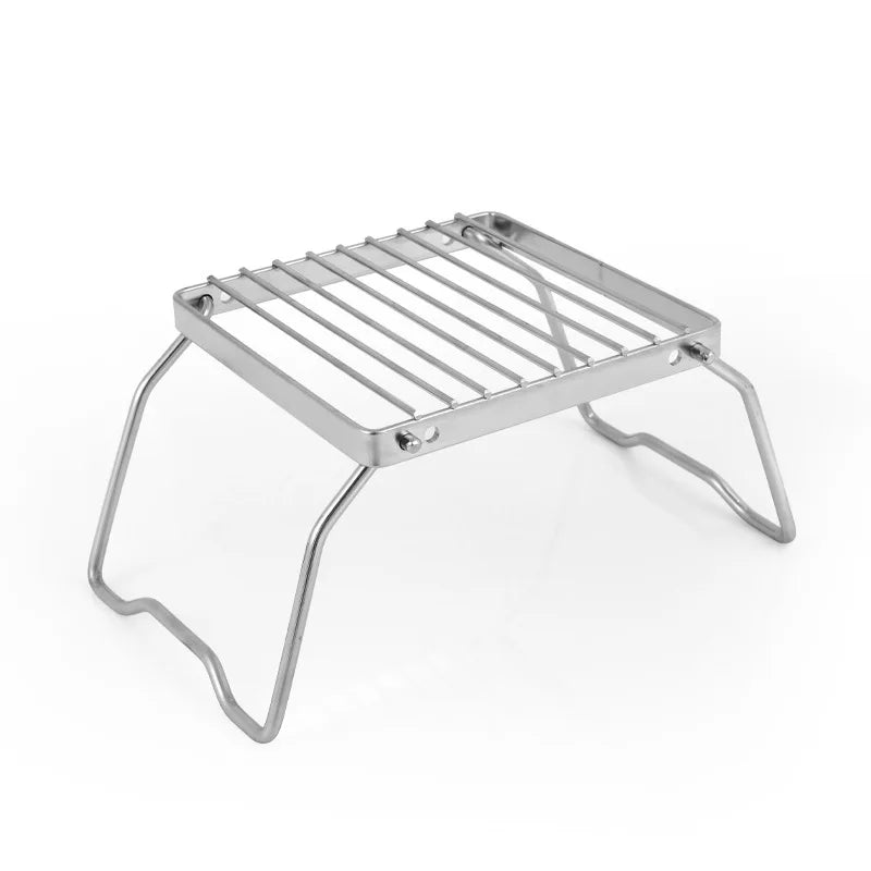 Portable Folding Stainless Steel Stove Holder