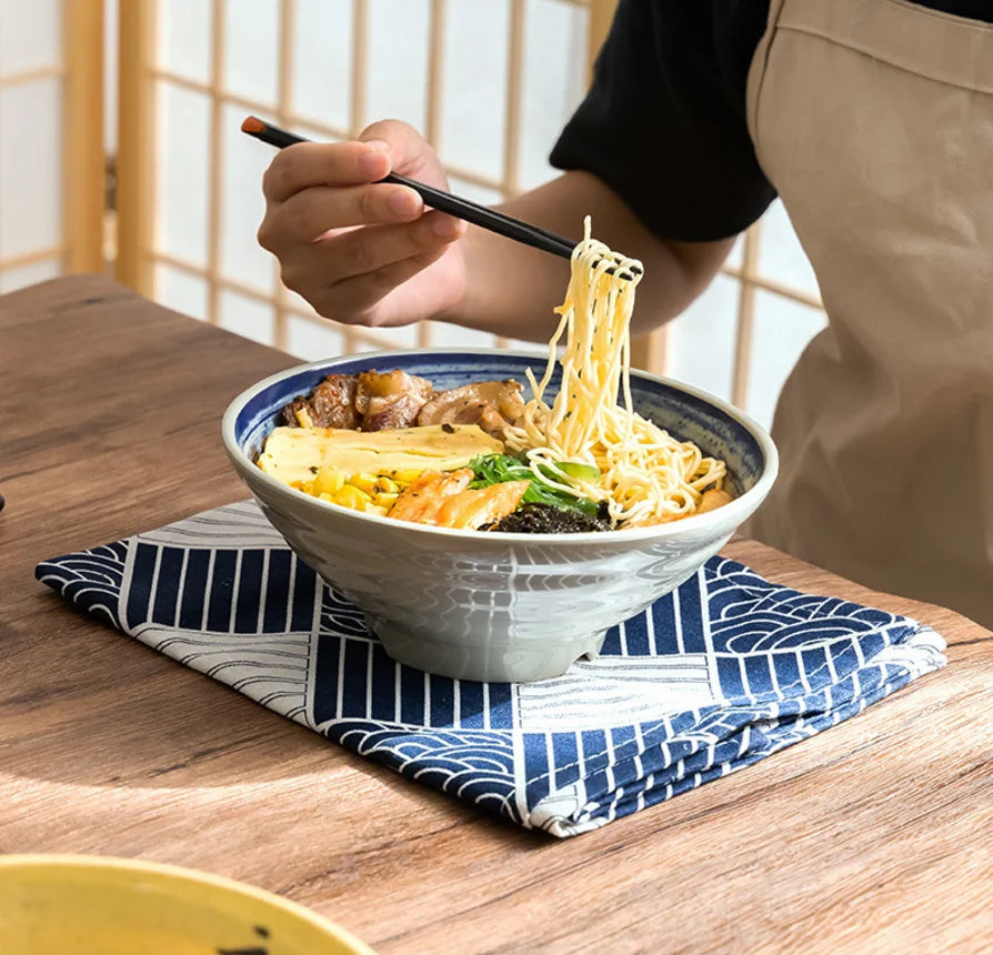 Japanese Style Melamine Noodle Soup Bowl