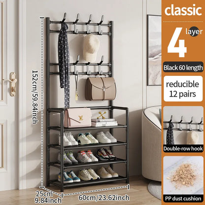 Multi-Layer DIY Shoe Rack Organizer
