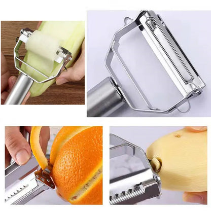 Double-Head Stainless Steel Vegetable Peeler