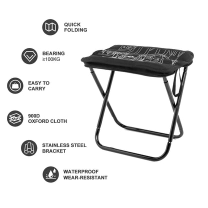 Foldable Camping Stool Lightweight Chair