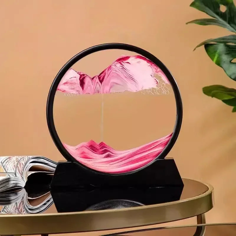 3D Moving Sand Art Picture Hourglass Craft