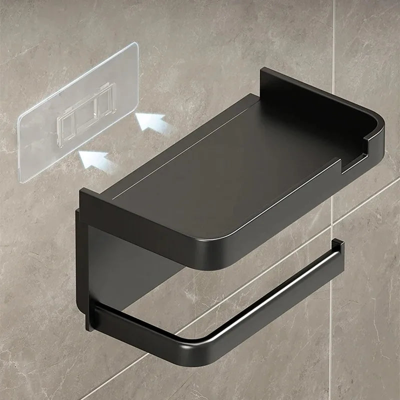 Wall-Mounted Toilet Paper Holder