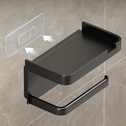Wall-Mounted Toilet Paper Holder