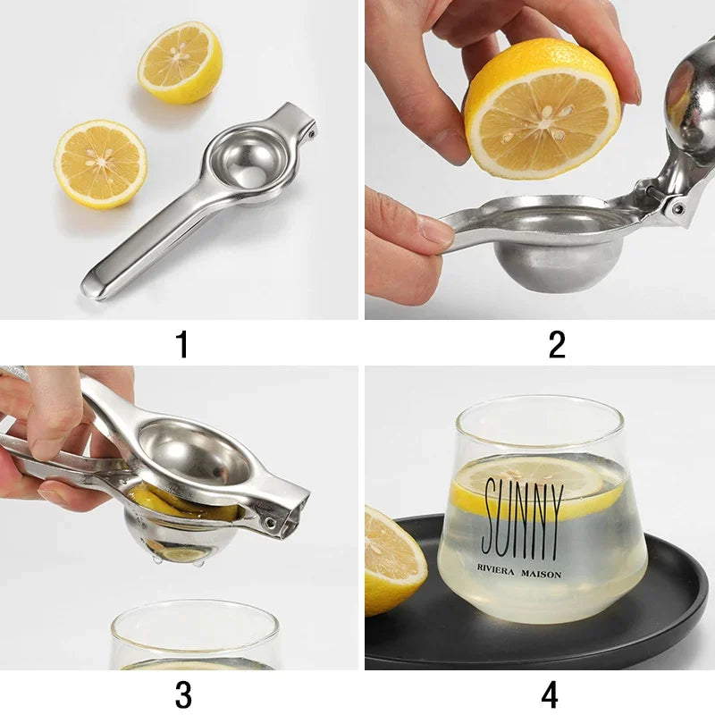 Stainless Steel Manual Fruit Juicer