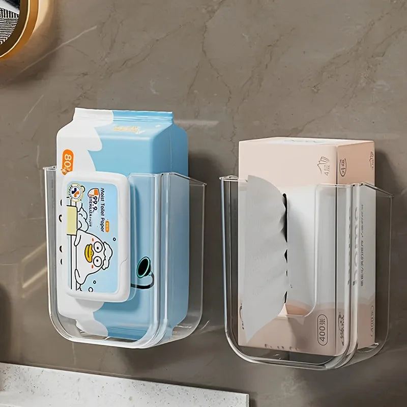Non-Perforated Wall Mounted Wet Tissue Storage Box