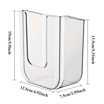 Non-Perforated Wall Mounted Wet Tissue Storage Box