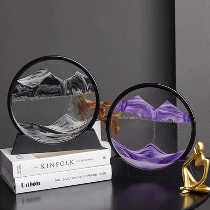 3D Moving Sand Art Picture Hourglass Craft