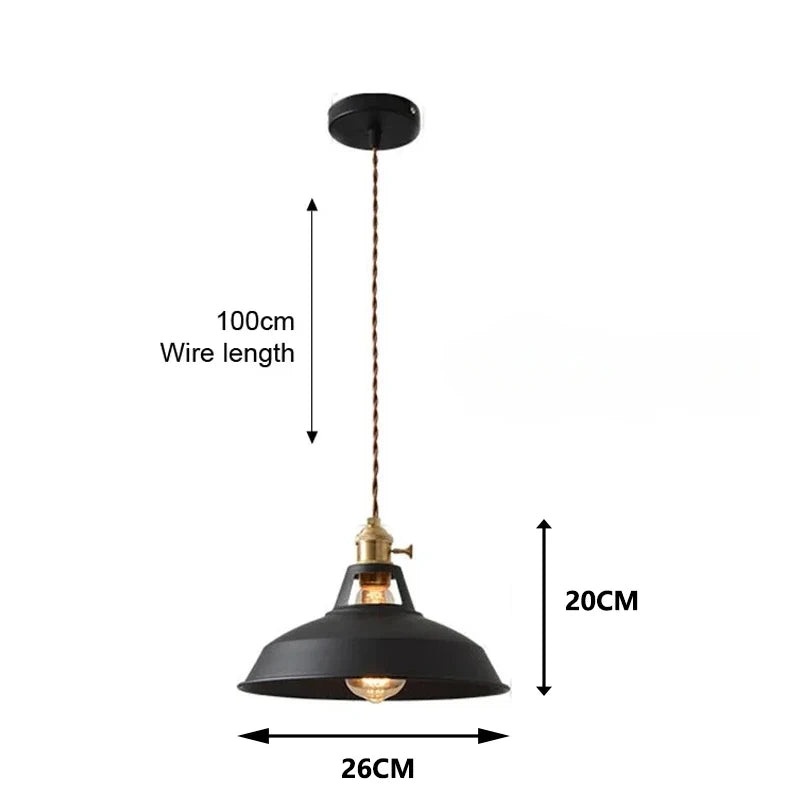 Retro Industrial Pendant Lights