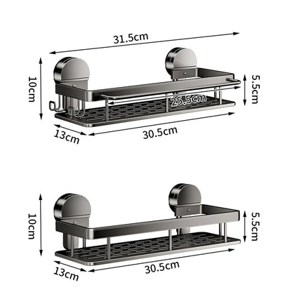 Suction Cup Bathroom Shelf